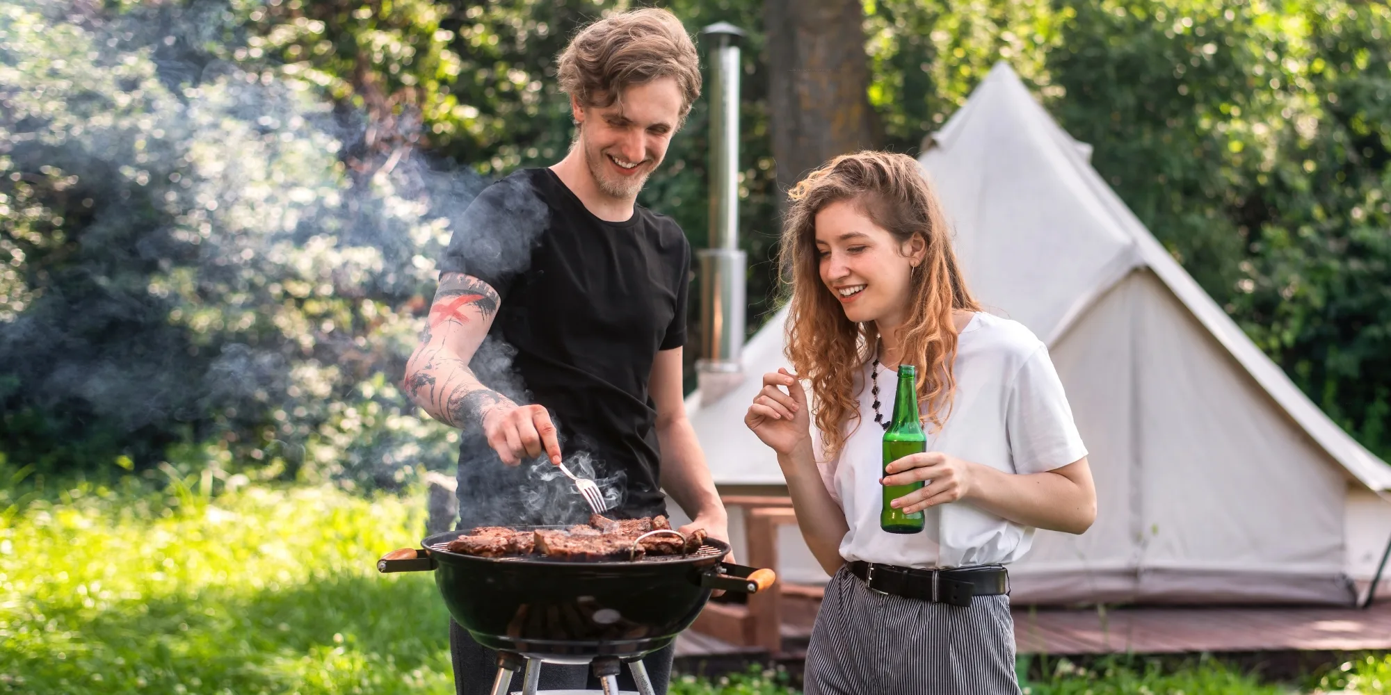 barbecue camping auvergne