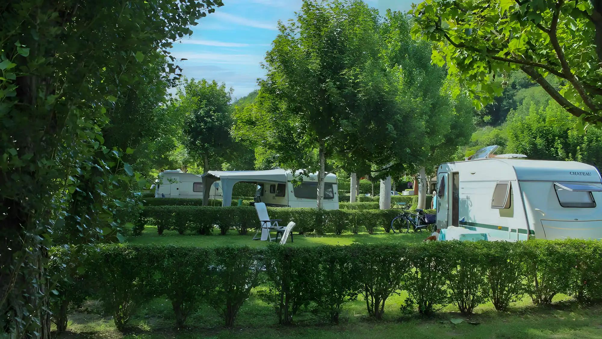 caravan site puy en velay