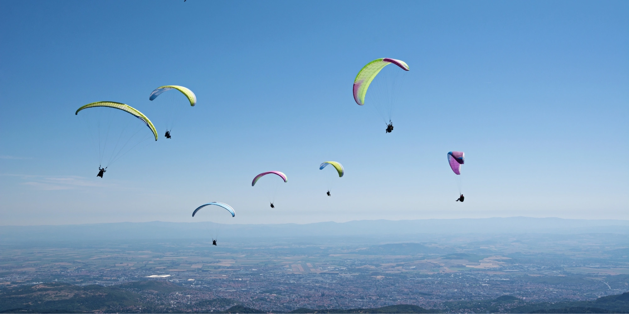 parapente camping auvergne